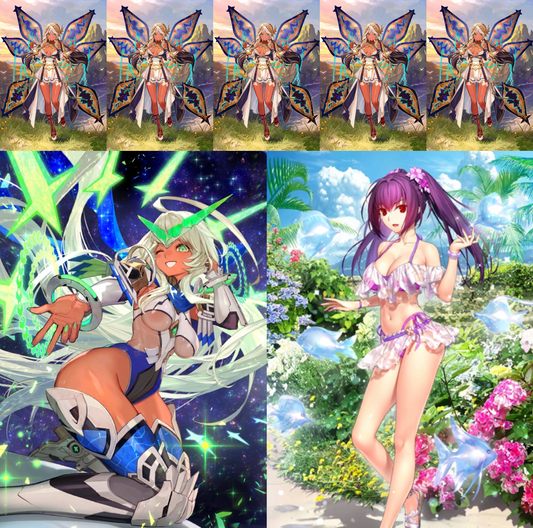 [JP] [INSTANT] FGO NP5 Andromeda + Skadi ruler + 500-1000SQ Fate Grand Order starter account-Mobile Games Starter