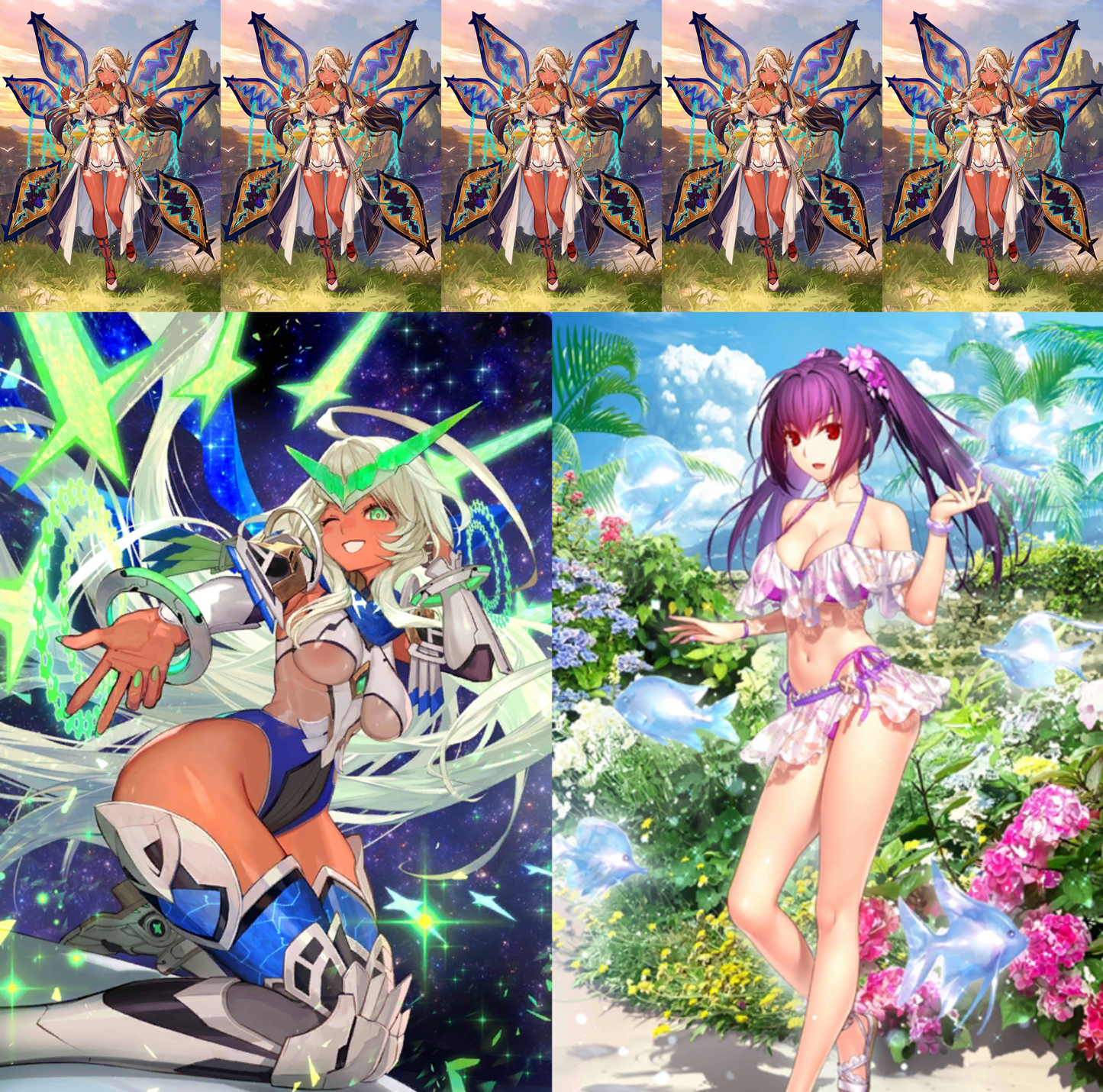 [JP] [INSTANT] FGO NP5 Andromeda + Skadi ruler + 500-1000SQ Fate Grand Order starter account-Mobile Games Starter