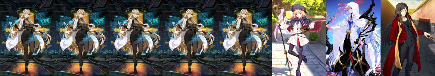 [JP] [INSTANT] FGO NP5 Demeter + Castoria Merlin Waver + 1 random limited 5* + 1100-2000SQ Fate Grand Order endgame quartz account-Mobile Games Starter