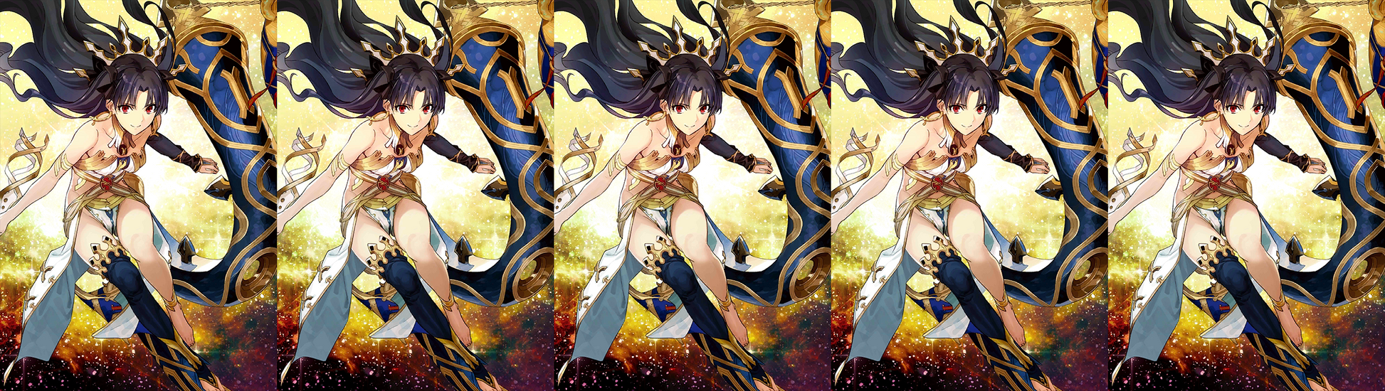 [JP] [INSTANT] FGO NP5 Ishtar + 1 random limited 5* Fate Grand Order starter account-Mobile Games Starter
