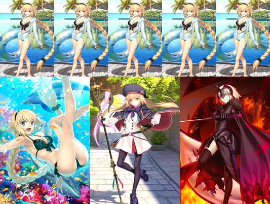 [JP] [INSTANT] FGO NP5 Jeanne archer + Castoria Jeanne alter Frankenstein Fate Grand Order endgame account-Mobile Games Starter