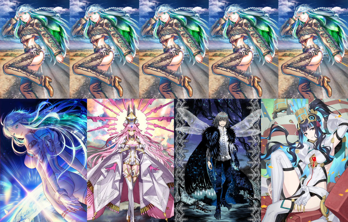 [JP] [INSTANT] FGO NP5 Kukulkan +Koyanskaya Oberon + Tlaloc NP5 Fate Grand Order starter account-Mobile Games Starter