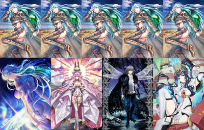 [JP] [INSTANT] FGO NP5 Kukulkan +Koyanskaya Oberon + Tlaloc NP5 Fate Grand Order starter account-Mobile Games Starter