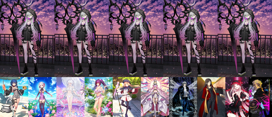 [JP] [INSTANT] FGO NP5 Lilith + Koyanskaya Castoria Oberon Skadi Waver + 3300-3500SQ Fate Grand Order endgame quartz account-Mobile Games Starter