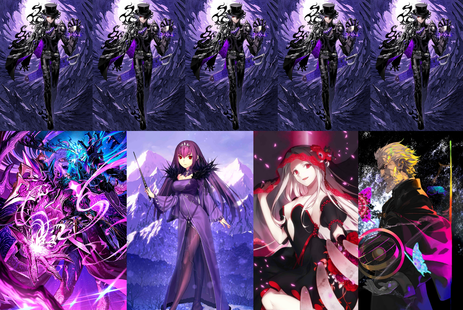 [JP] [INSTANT] FGO NP5 Monte Cristo + Skadi + 2 Limited + BG Fate Grand Order starter account-Mobile Games Starter