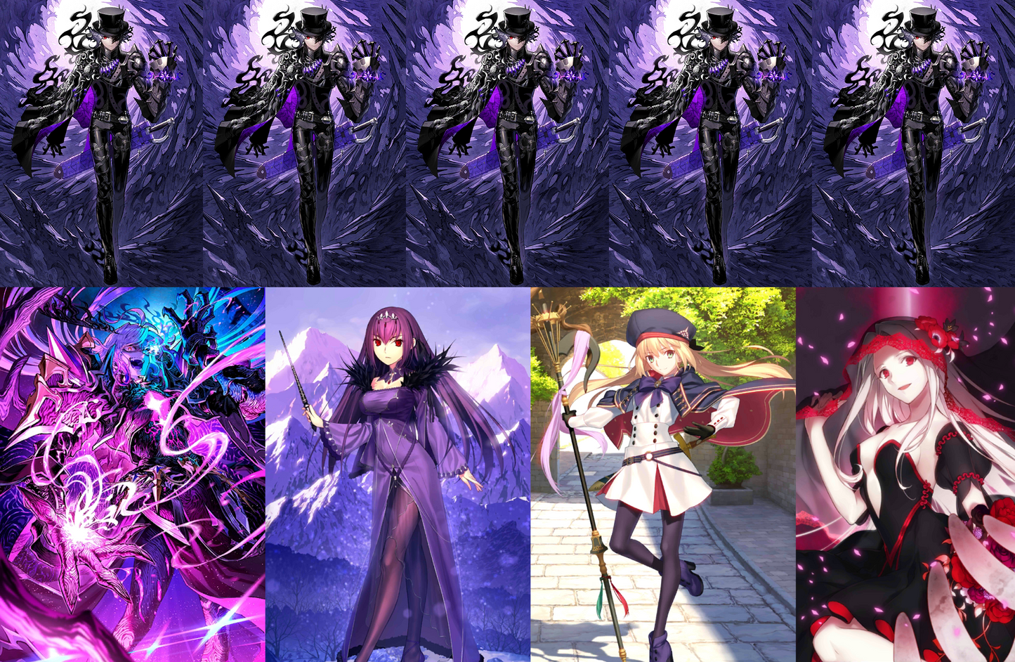 [JP] [INSTANT] FGO NP5 Monte Cristo + Skadi Artoria Caster + BG Fate Grand Order starter account-Mobile Games Starter