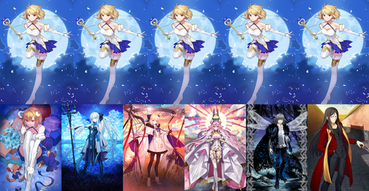 [JP] [INSTANT] FGO NP5 Phantasmoon + Morgan Tonelico Koyanskaya Oberon + 500~700SQ Fate Grand Order endgame quartz account-Mobile Games Starter
