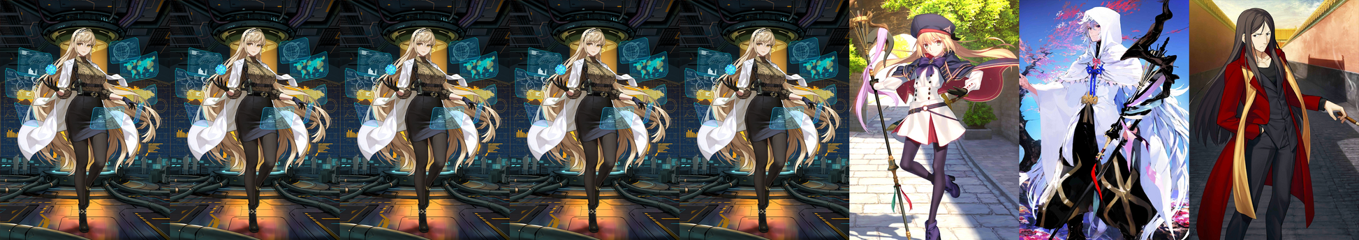 [JP] [INSTANT] FGO NP5 Demeter + Castoria Merlin Waver + 1 random limited 5* + 1100-2000SQ Fate Grand Order endgame quartz account-Mobile Games Starter