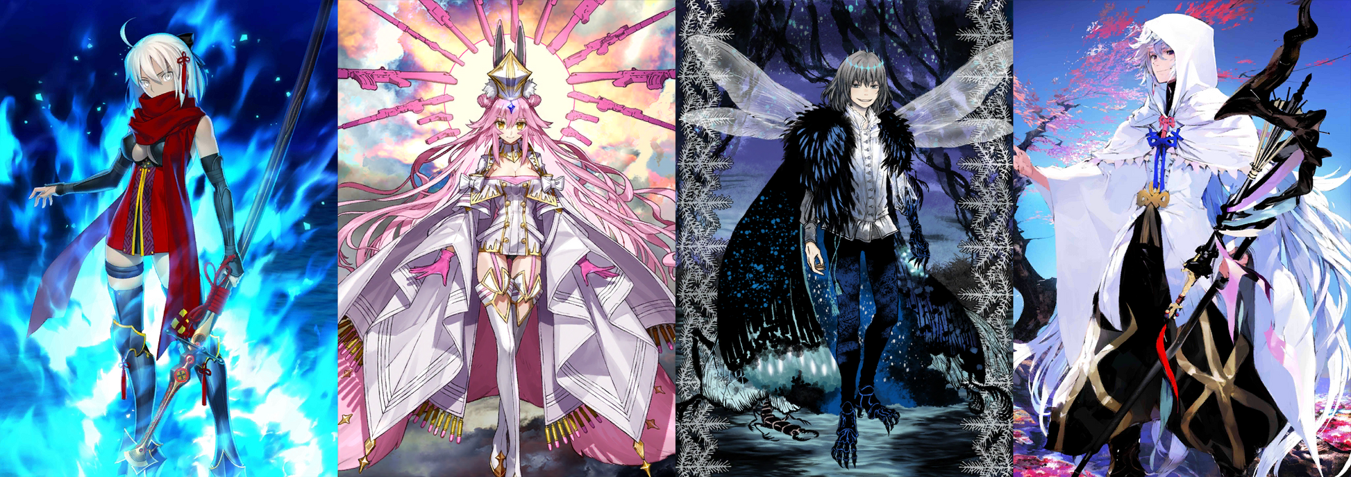 [JP] [INSTANT] FGO Okita Alter + Koyanskaya Oberon Merlin Fate Grand Order starter account-Mobile Games Starter