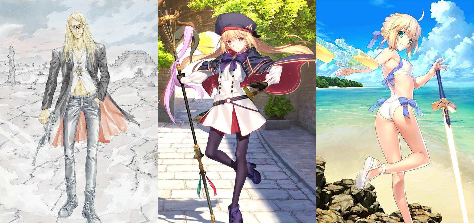 [JP] [INSTANT] FGO Tezcatlipoca Artoria archer + Artoria Caster Fate Grand Order starter account-Mobile Games Starter