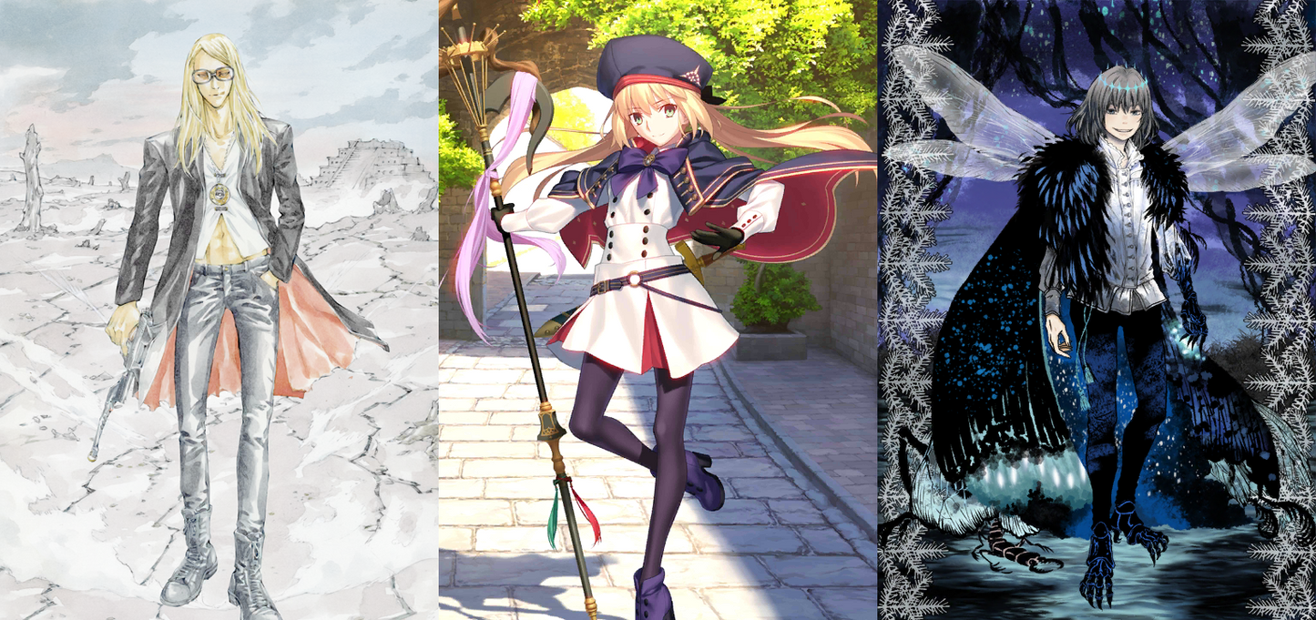 [JP] [INSTANT] FGO Tezcatlipoca + Artoria Caster Oberon Fate Grand Order starter account-Mobile Games Starter