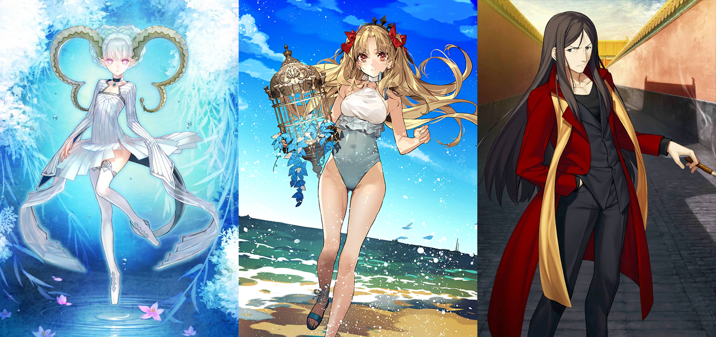 [JP] [INSTANT] FGO Tiamat Space Ereshkigal Waver + 3000SQ Fate Grand Order endgame quartz account-Mobile Games Starter