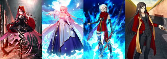 [JP] [INSTANT] FGO Typhon Okita alter Arcueid BG + 3000-4000SQ Fate Grand Order endgame quartz account-Mobile Games Starter