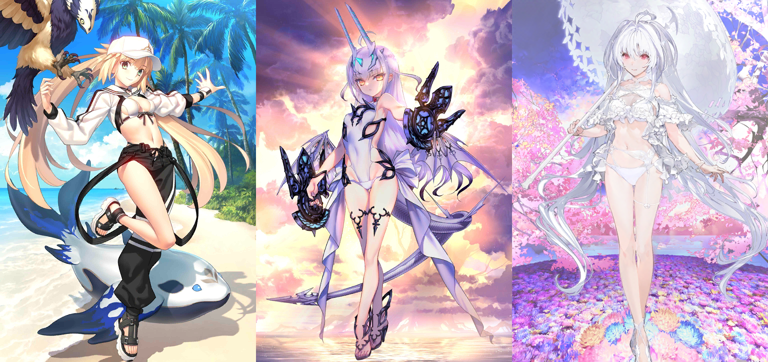 [JP] [INSTANT] Melusine ruler + Castoria berserker + Lady Avalon + 3000SQ FGO Fate Grand Order endgame quartz account-Mobile Games Starter