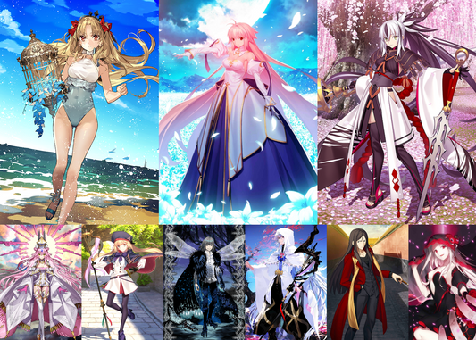 [JP] [INSTANT] NP2 Arcueid + Space Ereshkigal Kenshin+ Castoria Koyanskaya Oberon Merlin + 5~6x5* FGO Fate Grand Order endgame account-Mobile Games Starter