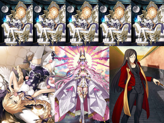 [JP] [INSTANT] NP5 Metatron Jeanne + 2 random limited 5* + Koyanskaya + 1000-1500SQ FGO Fate Grand Order endgame quartz account-Mobile Games Starter