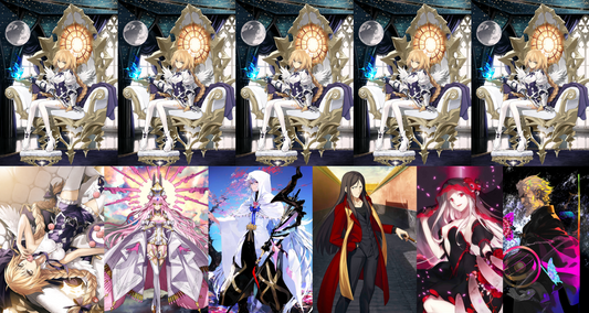 [JP] [INSTANT] NP5 Metatron Jeanne + 2 random limited 5* + Koyanskaya Merlin + 400SQ 3BG FGO Fate Grand Order endgame quartz account-Mobile Games Starter