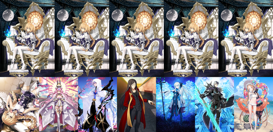 [JP] [INSTANT] NP5 Metatron Jeanne + Morgan Abigail Sigurd + Koyanskaya Merlin + 1000-1500SQ FGO Fate Grand Order endgame quartz account-Mobile Games Starter
