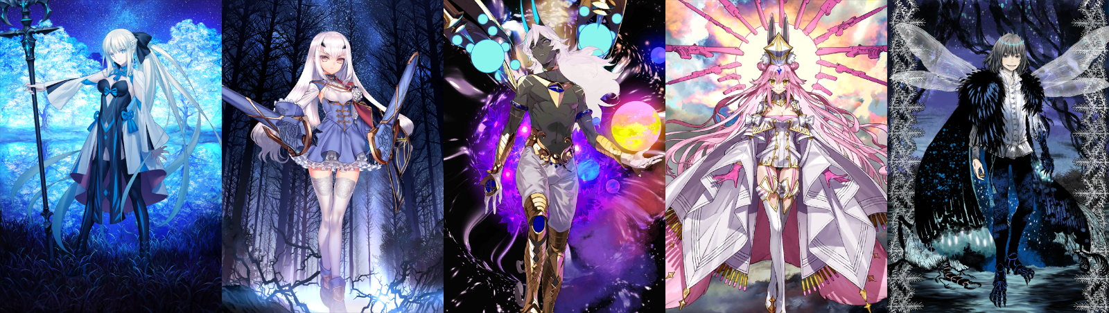 [JP] Morgan Fairy Knight Lancelot Melusine Arjuna alter Oberon Koyanskaya FGO Fate Grand Order starter account-Mobile Games Starter