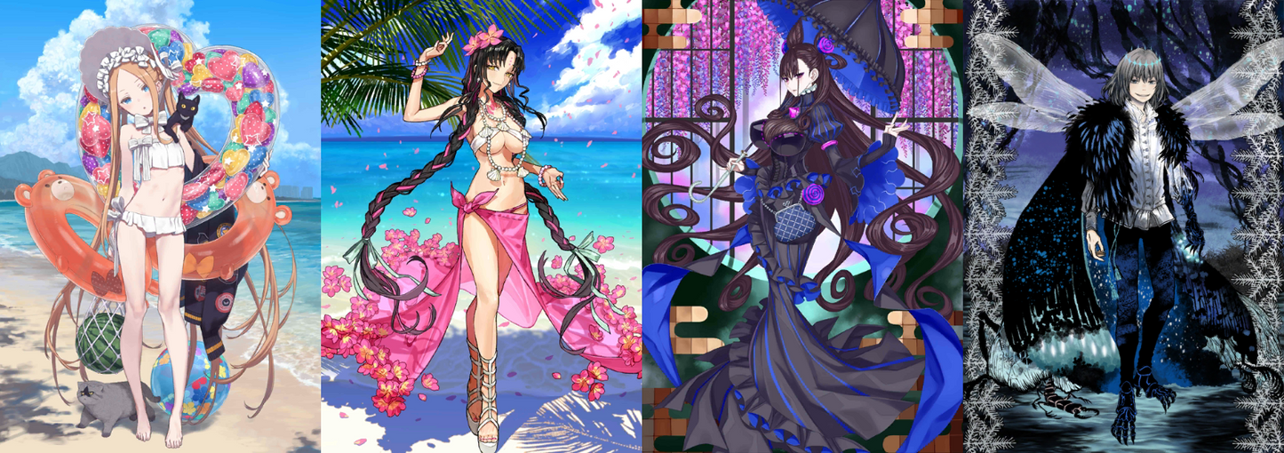 [JP] Murasaki Shikibu Kiara Abigail Oberon FGO Fate Grand Order starter account-Mobile Games Starter