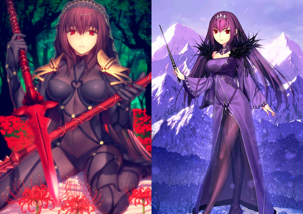 [JP] NP3 Scathach + Skadi Fate Grand Order FGO starter account-Mobile Games Starter