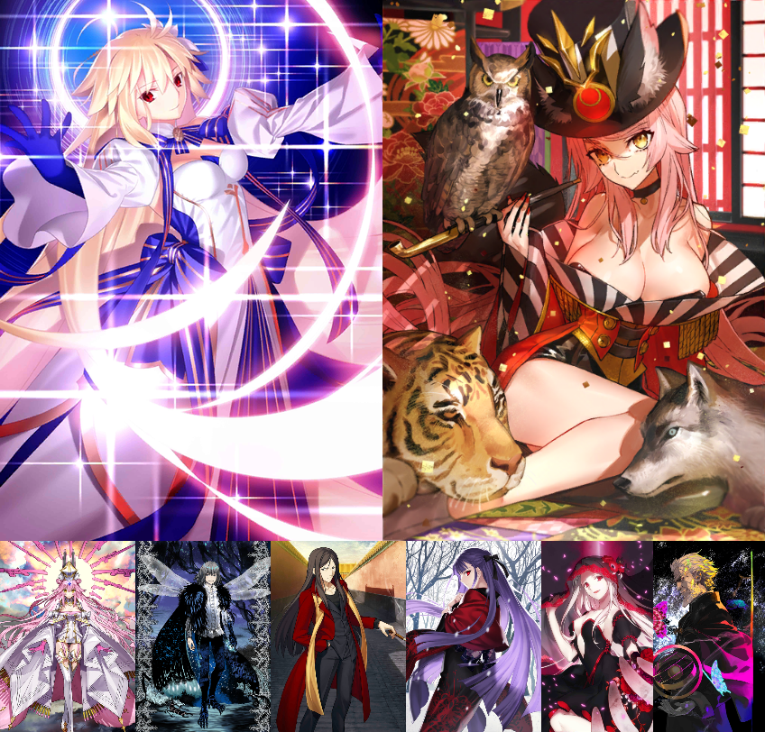 [JP] NP5 Arcueid NP4 Koyanskaya of Darkness + Oberon 5Fujino FGO Fate Grand Order endgame account-Mobile Games Starter