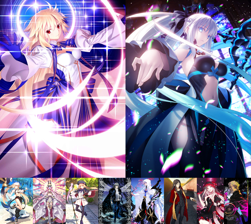 [JP] NP5 Arcueid NP4 Morgan +Castoria Koyanskaya Oberon Merlin Waver FGO Fate Grand Order endgame account-Mobile Games Starter