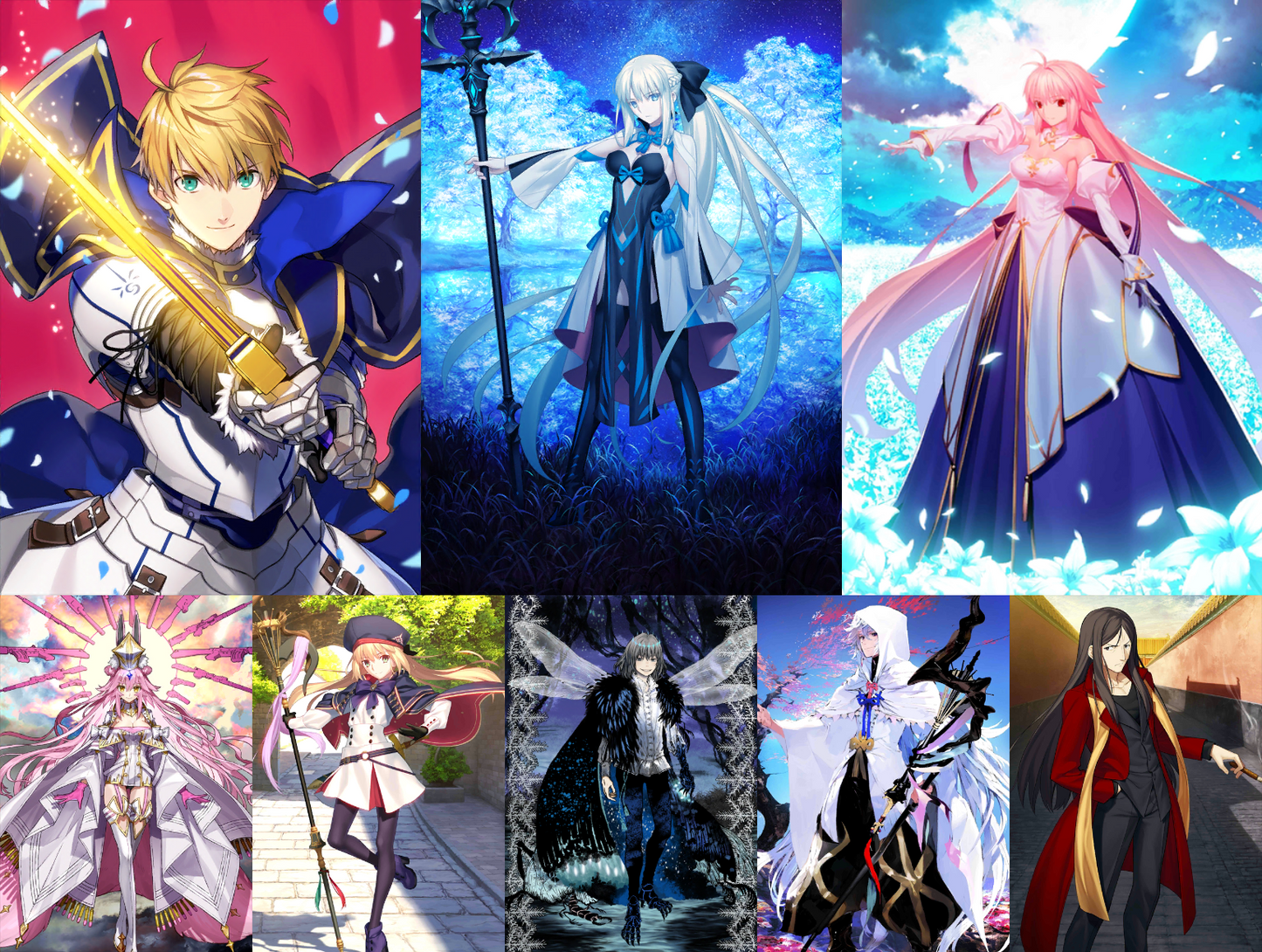 [JP] NP5 Arthur +Morgan Arcueid Koyanskaya Castoria Oberon FGO Fate Grand Order endgame account-Mobile Games Starter