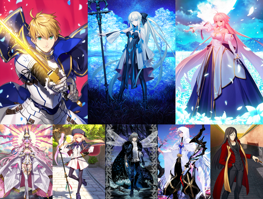 [JP] NP5 Arthur +Morgan Arcueid Koyanskaya Castoria Oberon FGO Fate Grand Order endgame account-Mobile Games Starter