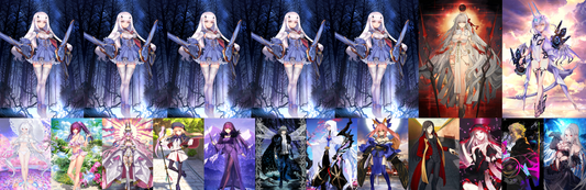 [JP] NP5 Fairy Knight Lancelot Melusine +Durga /Kali Koyanskaya Castoria Skadi 4BG FGO Fate Grand Order endgame account-Mobile Games Starter