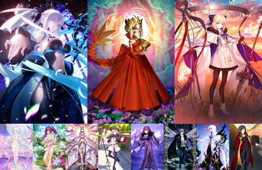 [JP] NP5 Morgan +NP2 Tonelico Aesc the Savior + Draco Lady Avalon Koyanskaya Castoria Skadi FGO Fate Grand Order endgame account-Mobile Games Starter