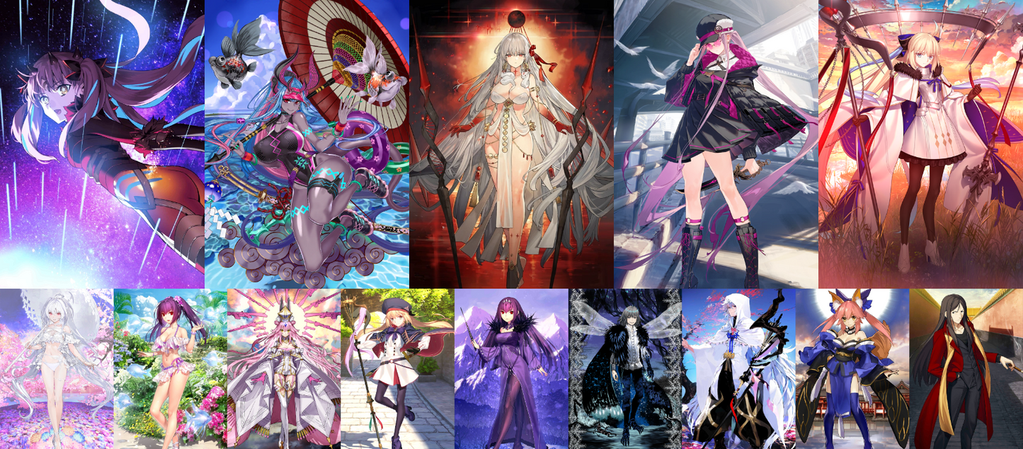 [JP] NP5 Space Ishtar +Durga /Kali Medusa Tonelico Aesc the Savior Koyanskaya Castoria FGO Fate Grand Order endgame account-Mobile Games Starter