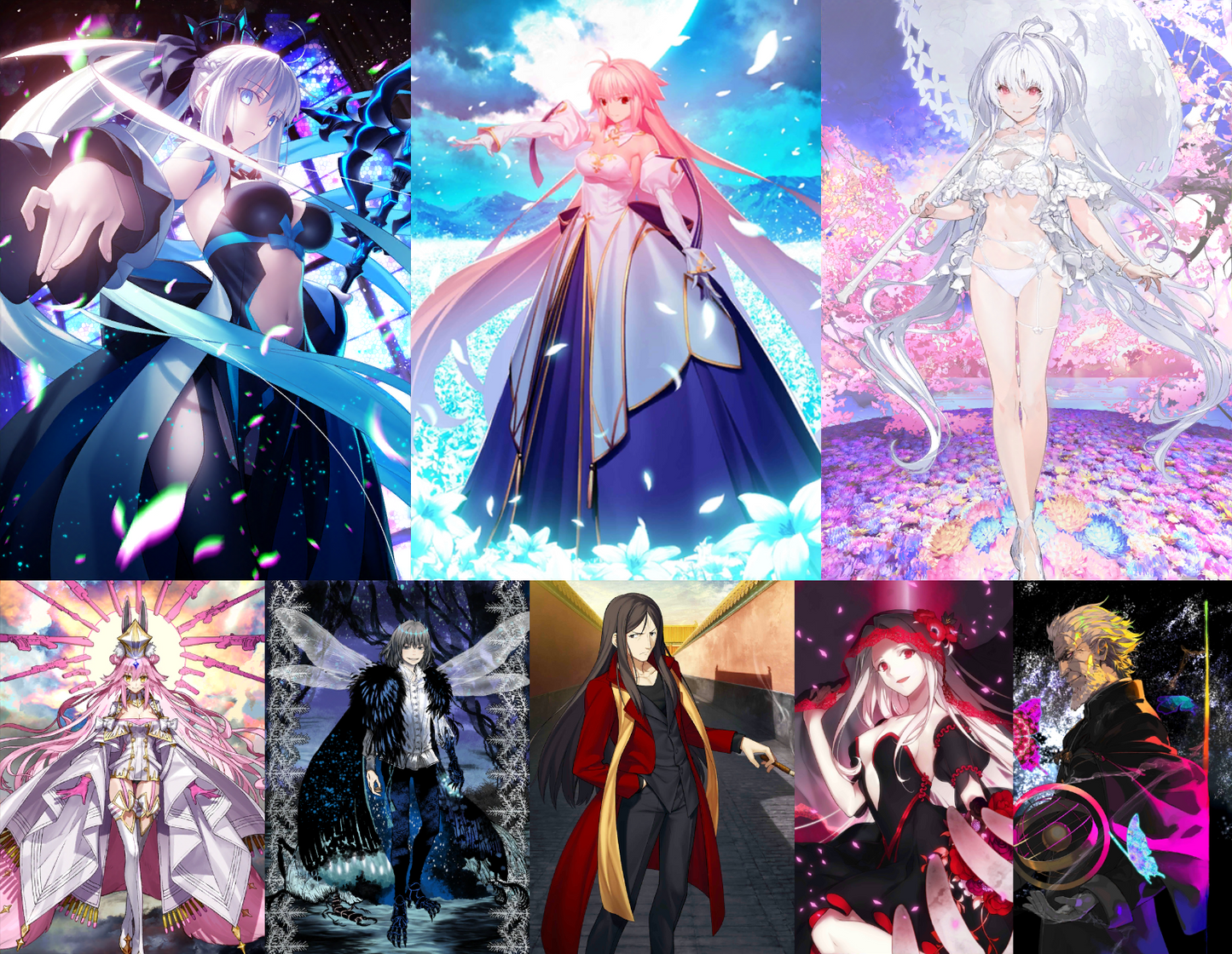 [JP] NP5(8) Morgan +Arcueid Lady Avalon Koyanskaya Oberon FGO Fate Grand Order endgame account-Mobile Games Starter