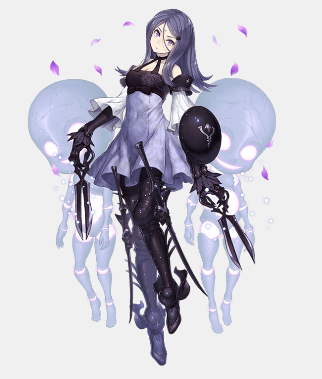 [JP] SINoALICE Three + 20-40SS total(character or weapon) + 30000-40000 Magic Stones starter account-Mobile Games Starter