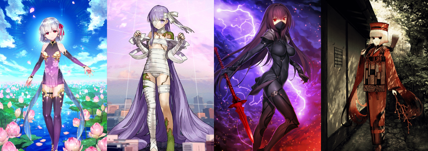 [JP]Fate Grand Order FGO Kama Kingprotea Scathach Sen no Rikyu starter account-Mobile Games Starter