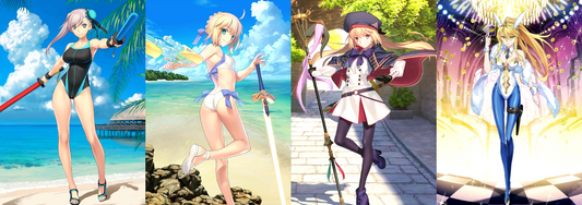 [JP]Fate Grand Order FGO Musashi Artoria Caster Castoria archer ruler starter account-Mobile Games Starter