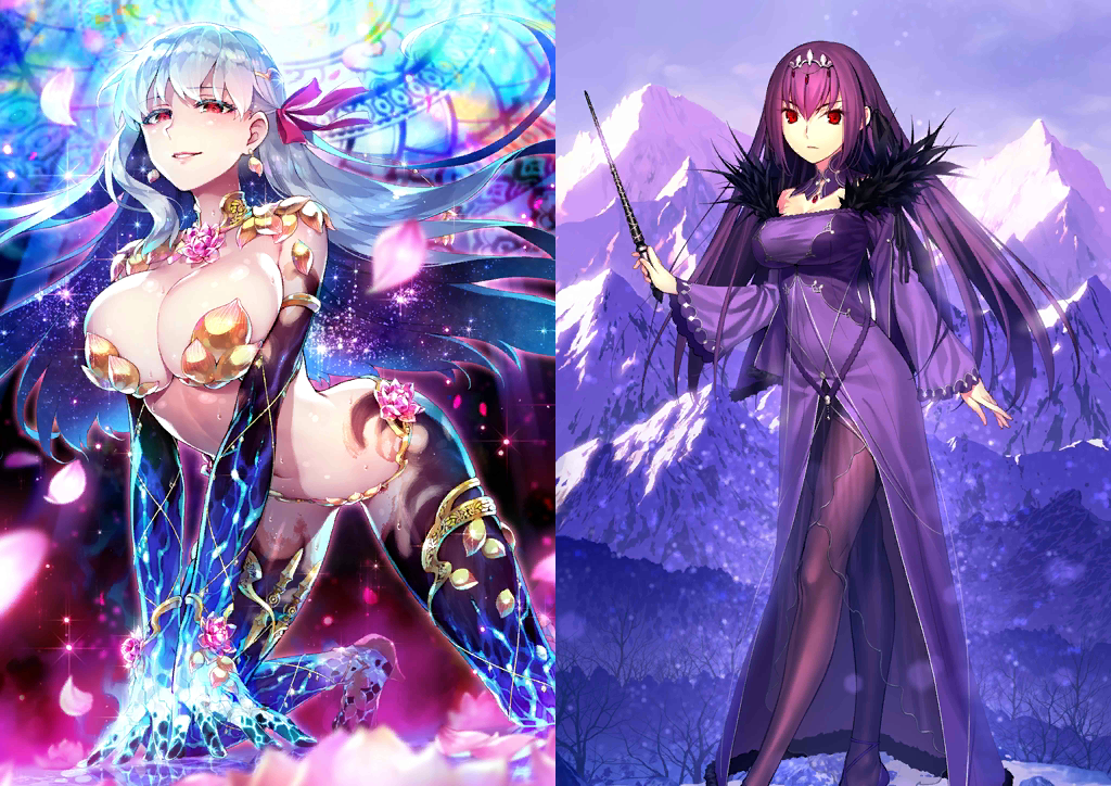 [JP]Fate Grand Order FGO NP5 Kama + Skadi + limited 5* starter account-Mobile Games Starter