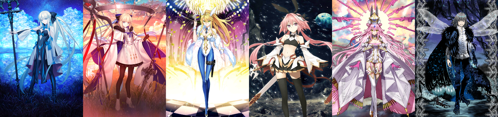 [JP]FGO Artoria ruler Morgan Tonelico Aesc the Savior Koyanskaya Obero ...