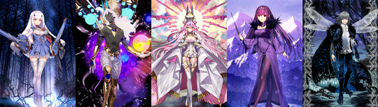 [JP]FGO Fairy Knight Lancelot Melusine Arjuna alter Skadi Koyanskaya Oberon Fate Grand Order starter account-Mobile Games Starter