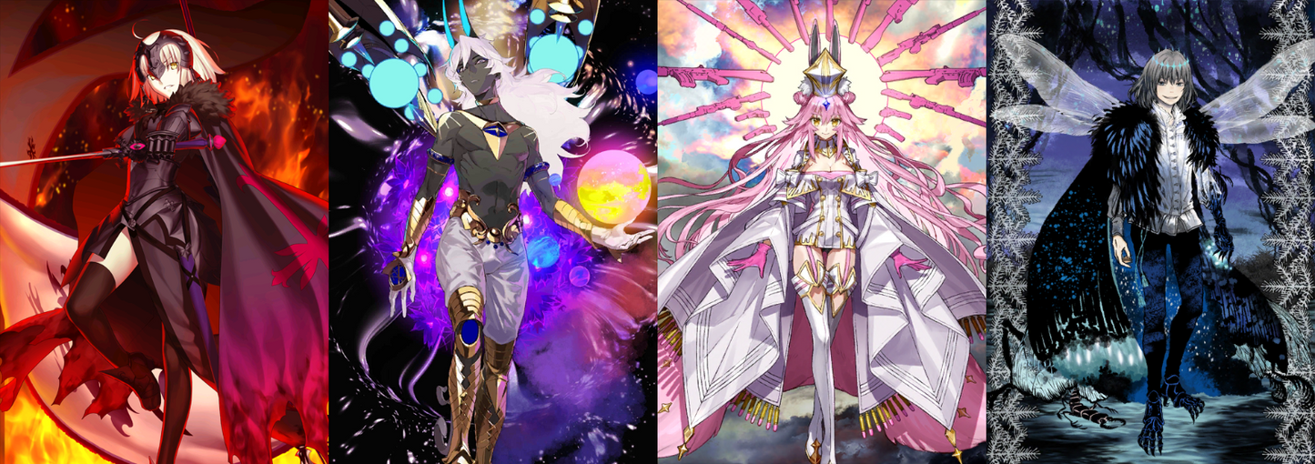 [JP]FGO Jeanne Arjuna alter Jalter Koyanskaya Oberon NP2 Fate Grand Order starter account-Mobile Games Starter