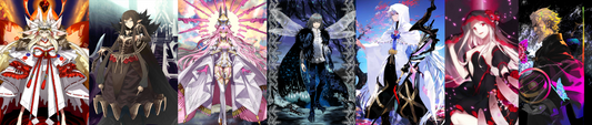 [JP]FGO Koyanskaya Darkness Semiramis + Koyanskaya Oberon Merlin+ 2~3x5* Fate Grand Order starter account-Mobile Games Starter