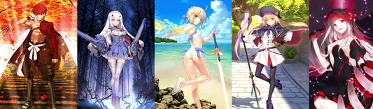 [JP]FGO Muramasa Artoria(caster+archer) Fairy Knight Lancelot Melusine Fate Grand Order starter account-Mobile Games Starter