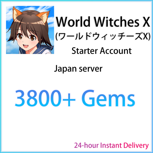 [JP][INSTANT] Gems | World Witches X ワールドウィッチーズX Japan Starter Account-Mobile Games Starter