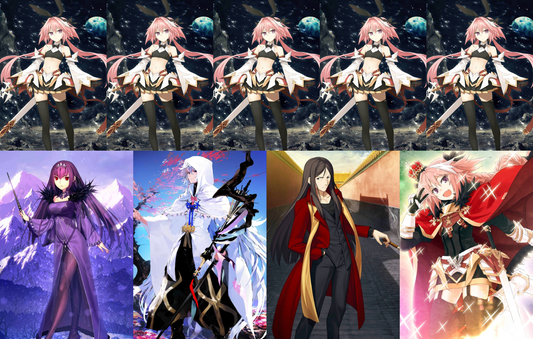 [JP][INSTANT] double NP5 Astolfo 5Rider + Skadi Merlin Waver + 1-2x5* Fate Grand Order FGO endgame account-Mobile Games Starter