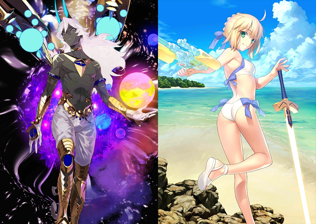 [JP][INSTANT] FGO Arjuna alter + Artoria archer Fate Grand Order starter account-Mobile Games Starter