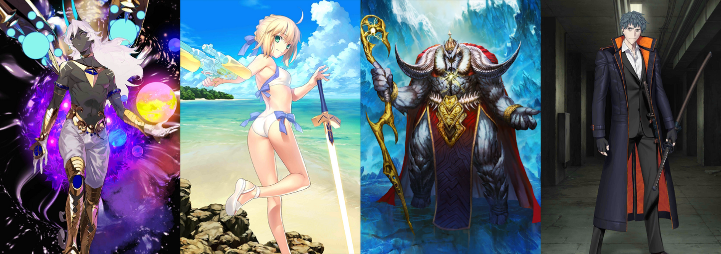 [JP][INSTANT] FGO Arjuna alter Artoria Ivan Fate Grand Order starter account-Mobile Games Starter