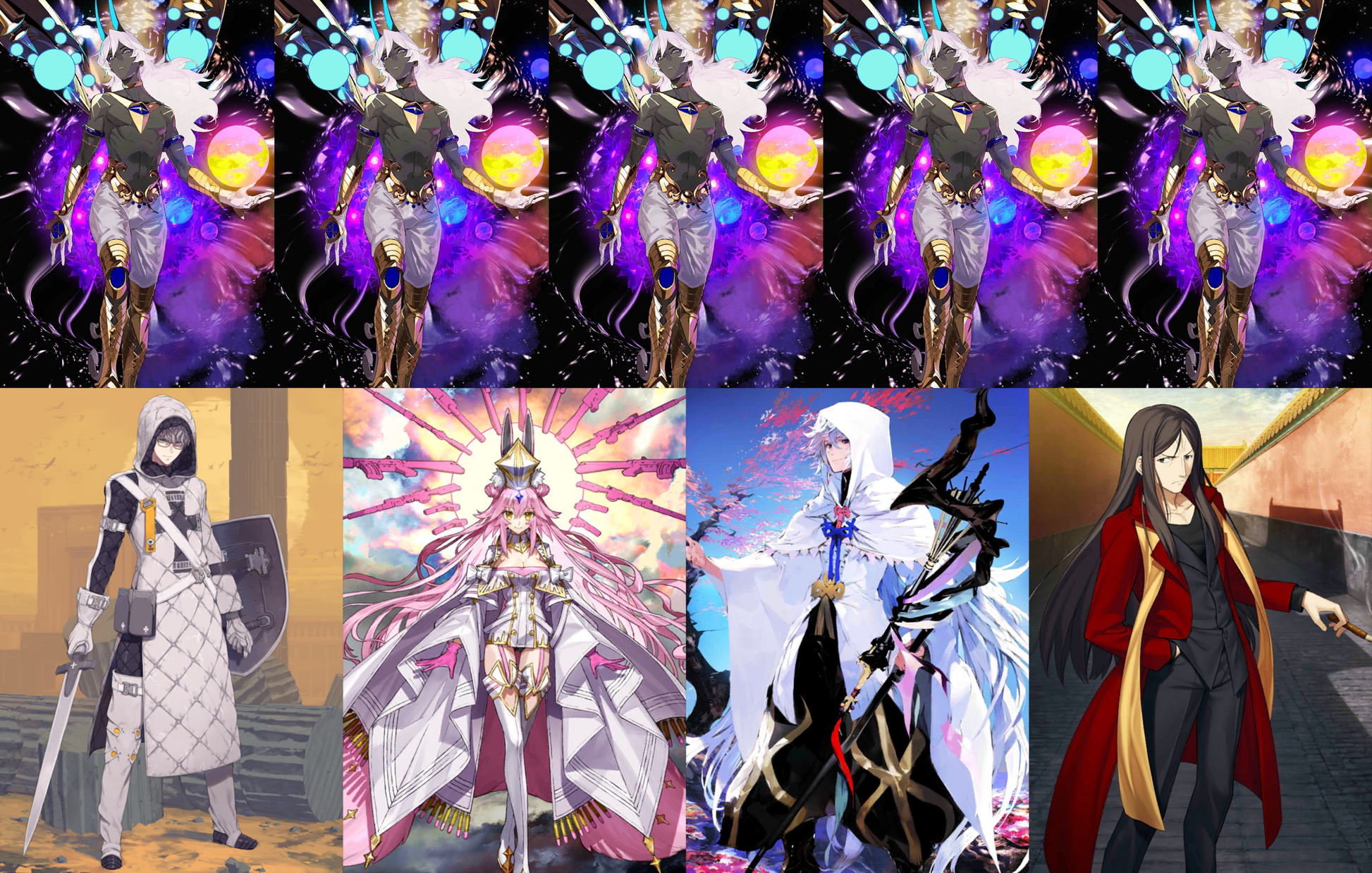 [JP][INSTANT] FGO Arjuna alter + Jacques de Molay Koyanskaya Merlin Waver Fate Grand Order endgame quartz account-Mobile Games Starter