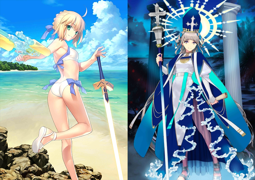 [JP][INSTANT] FGO Artoria Archer Pope Johanna+ 2-3x5* Fate Grand Order starter account-Mobile Games Starter