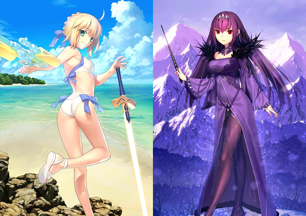 [JP][INSTANT] FGO Artoria archer + Skadi Fate Grand Order endgame account-Mobile Games Starter