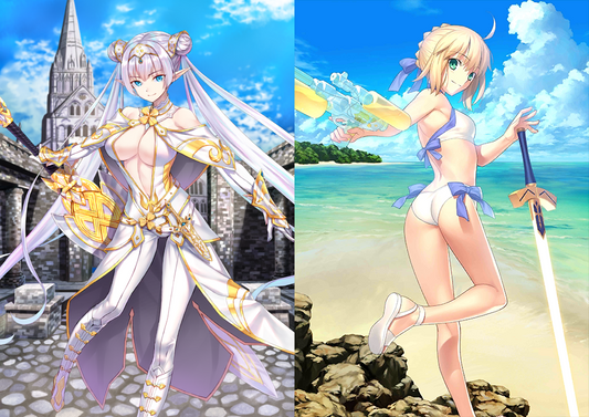 [JP][INSTANT] FGO Britomart + Artoria archer Fate Grand Order starter account-Mobile Games Starter